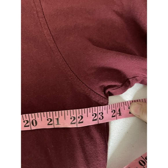 St Johns Bay Mens Cotton Short Sleeve Jersey Polo Collared Shirt Purple Sz XL - Picture 5 of 6